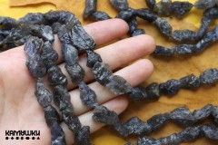 Иолит, необработанные кусочки, набор 9,5 см