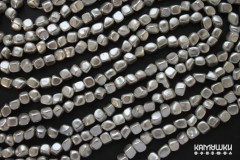 Имитация серого жемчуга, кусочки произвольной формы, набор 9,5 см Имитация серого жемчуга, кусочки произвольной формы, набор 9,5 см