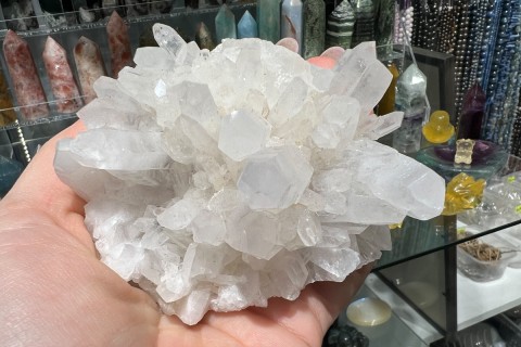 Коллекционный минерал, горный хрусталь, №К0141
