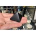 Шунгит, Коллекционный минерал К0194, пирамидка с основанием 3 см