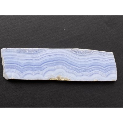 Коллекционный минерал, голубой агат №К0215