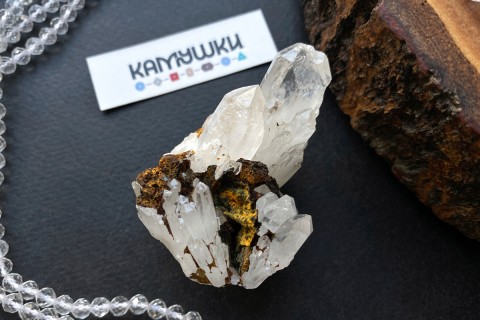 Коллекционный минерал, горный хрусталь, №К0594