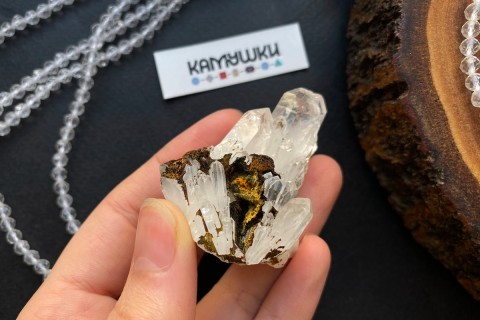 Коллекционный минерал, горный хрусталь, №К0594
