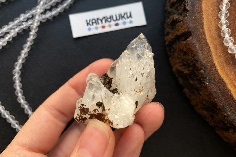 Коллекционный минерал, горный хрусталь, №К0594