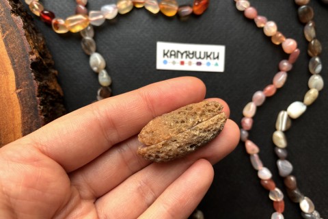 Коллекционный минерал, агат, две половинки, №К0507