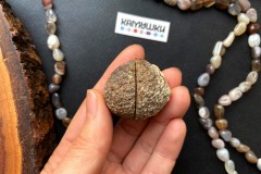 Коллекционный минерал, агат, две половинки, №К0511
