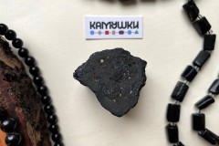 Коллекционный минерал, черный турмалин (шерл), №К0559