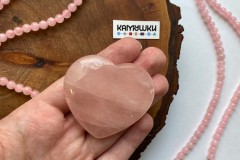 Коллекционный минерал, розовый кварц, №К0650