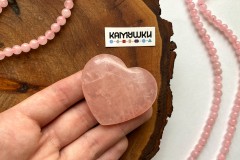 Коллекционный минерал, розовый кварц, №К0651