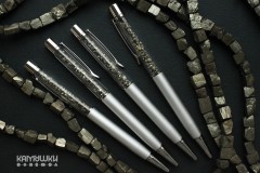 Коллекционная шариковая ручка с крошкой из пирита