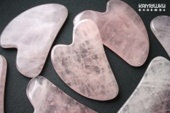 Коллекционный минерал, розовый кварц, гуаша Коллекционный минерал, розовый кварц, гуаша