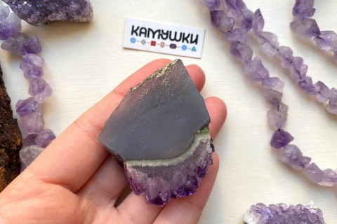 Коллекционный минерал, аметист, №К0721