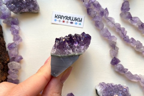 Коллекционный минерал, аметист, №К0721