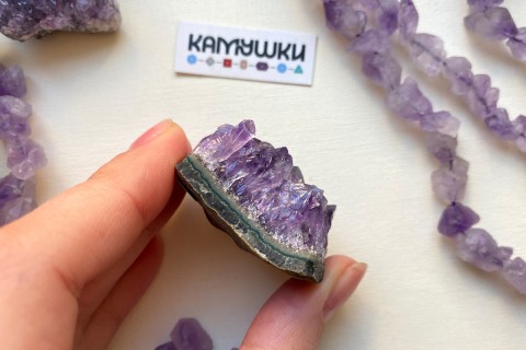 Коллекционный минерал, аметист, №К0722