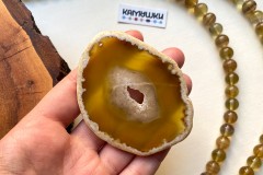 Коллекционный минерал, агат, №К0725 Коллекционный минерал, агат, №К0725
