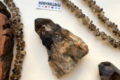 Коллекционный минерал, дымчатый кварц (раухтопаз), №К0748