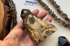 Коллекционный минерал, дымчатый кварц (раухтопаз), №К0748