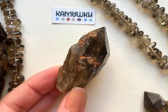 Коллекционный минерал, дымчатый кварц (раухтопаз), №К0749