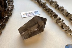 Коллекционный минерал, дымчатый кварц (раухтопаз), №К0755 Коллекционный минерал, дымчатый кварц (раухтопаз), №К0755