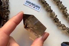 Коллекционный минерал, дымчатый кварц (раухтопаз), №К0755 Коллекционный минерал, дымчатый кварц (раухтопаз), №К0755