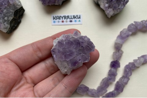 Коллекционный минерал, аметист, №К0923