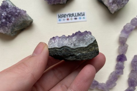 Коллекционный минерал, аметист, №К0924