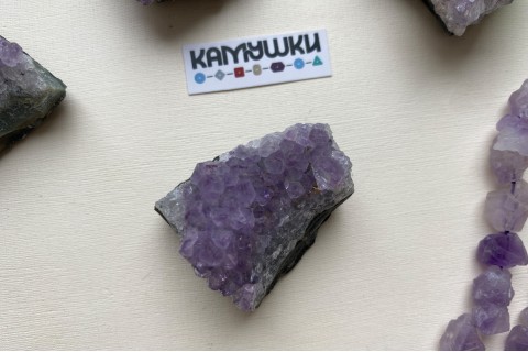 Коллекционный минерал, аметист, №К0924