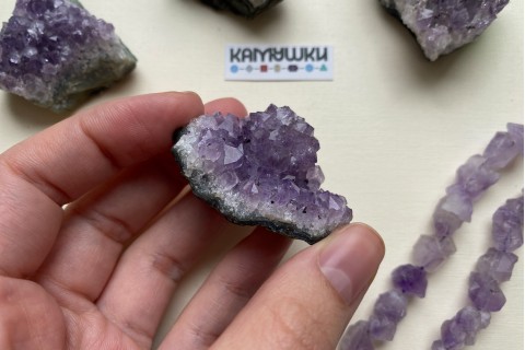Коллекционный минерал, аметист, №К0925