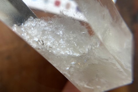 Коллекционный минерал, горный хрусталь, №К0827