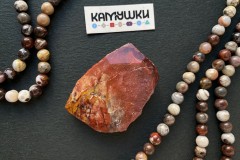 Кружевной агат, бусина свободной формы, №К0838 Кружевной агат, бусина свободной формы, №К0838