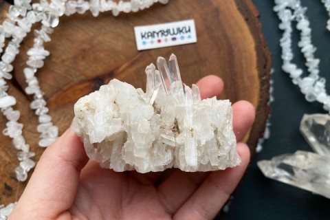 Коллекционный минерал, горный хрусталь, №К0867