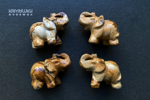 Коллекционный минерал, "пейзажная яшма", №К0966
