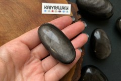 Коллекционный минерал, обсидиан, №К0665 Коллекционный минерал, обсидиан, №К0665