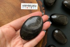 Коллекционный минерал, обсидиан, №К0666 Коллекционный минерал, обсидиан, №К0666