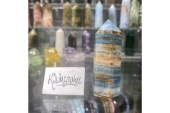 Коллекционный минерал, голубой кальцит, №К0169