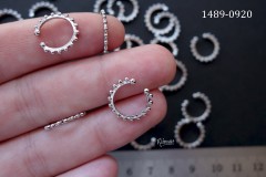 Кафф "зернь" №1489-0920, 1 шт