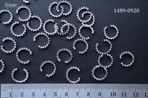 Кафф "зернь" №1489-0920, 1 шт