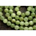 Зеленый кальцит (мраморный оникс), шар гладкий 10 мм, набор 10 бусин