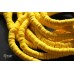Рондели из каучука, желтые, 6 мм, набор 18 см