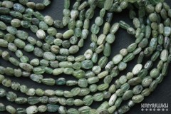 Кианит зеленый, галтовка мелкая 5-10 мм, набор 9,5 см Кианит зеленый, галтовка мелкая 5-10 мм, набор 9,5 см
