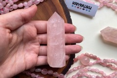 Коллекционный минерал, розовый кварц, №К0281 Коллекционный минерал, розовый кварц, №К0281