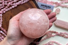 Коллекционный минерал, розовый кварц, №К0285 Коллекционный минерал, розовый кварц, №К0285