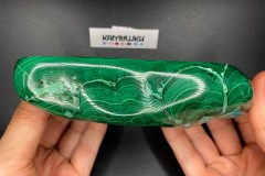 Коллекционный минерал, малахит с хризоколлой, №К0344