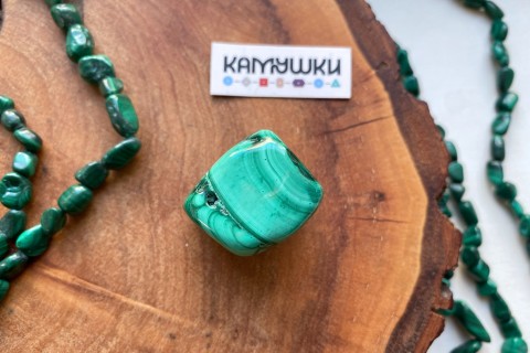 Коллекционный минерал, малахит, №К0697