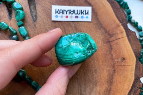 Коллекционный минерал, малахит, №К0703