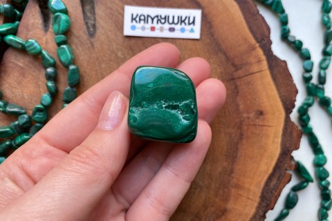 Коллекционный минерал, малахит, №К0703