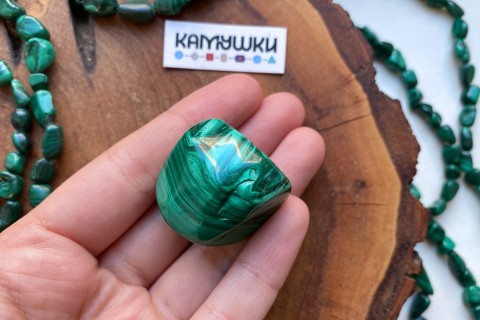 Коллекционный минерал, малахит, №К0709