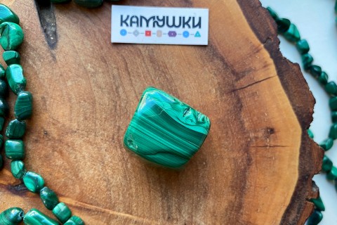 Коллекционный минерал, малахит, №К0709