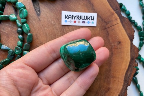 Коллекционный минерал, малахит, №К0710