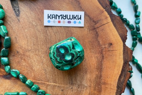 Коллекционный минерал, малахит, №К0710